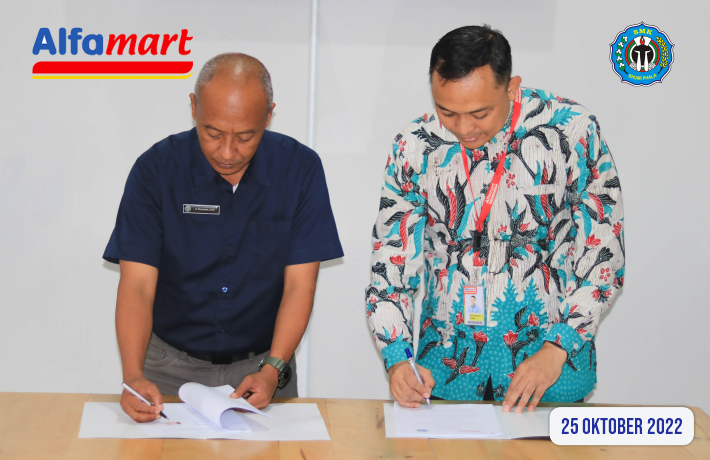 Penandatanganan MoU dan Rekrutmen Tenaga Kerja Alfamart