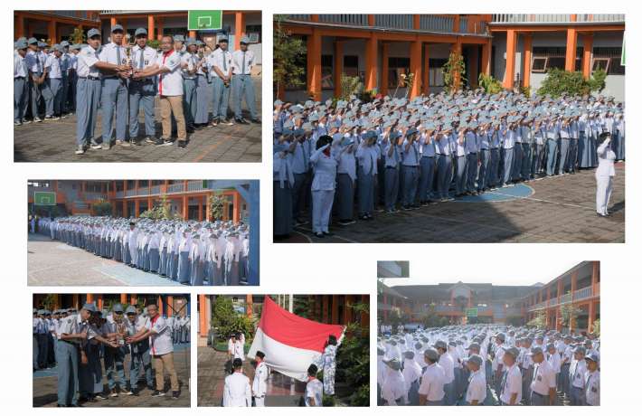 Peringatan Upacara HUT Republik Indonesia Ke-77